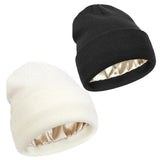 Warm Silk Beanie Hat